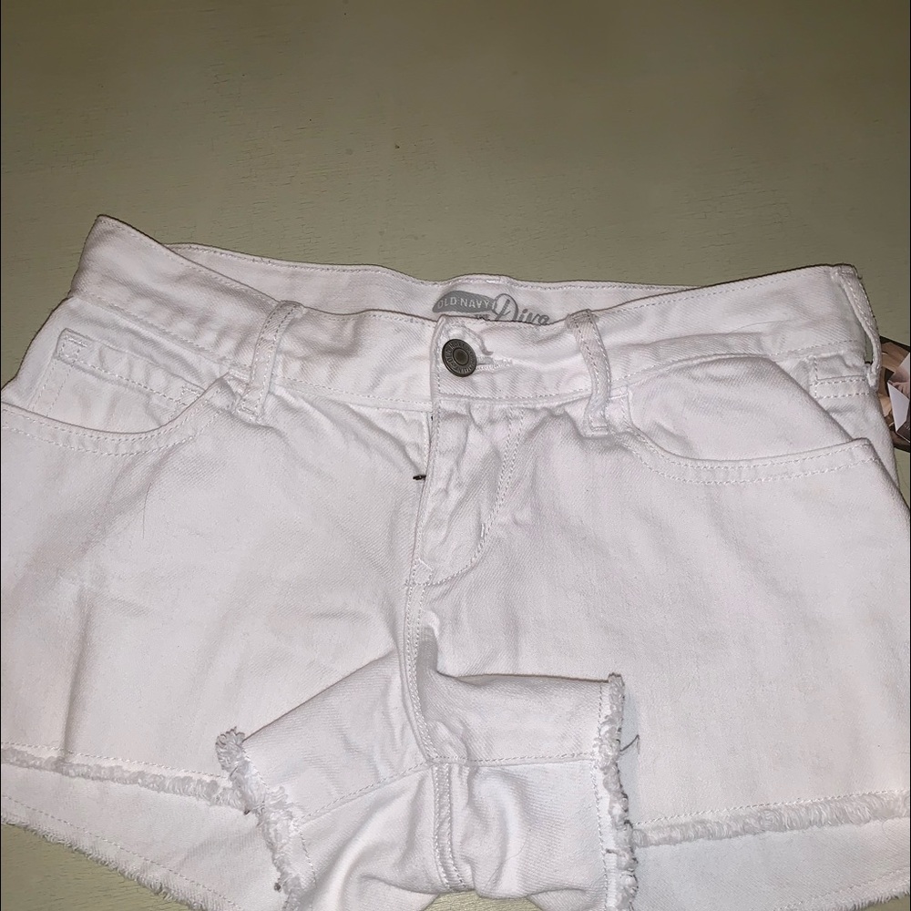 White shorts